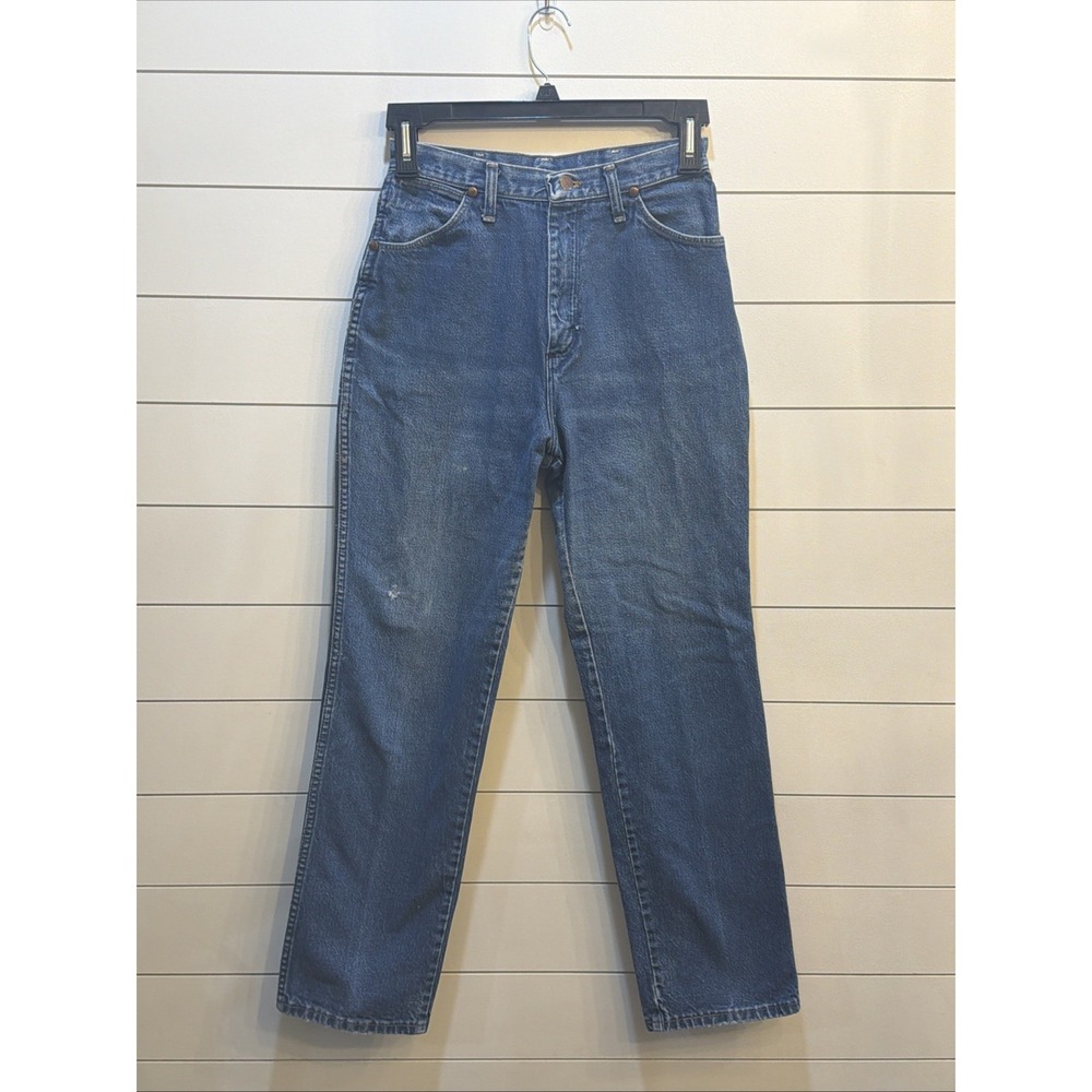VTG Wrangler Women's 12x32 (26.5X30) Western Jeans Cowgirl 13MWZMR Made USA